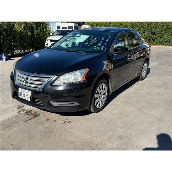 NISS SENTRA 2015 SALV-T-DON SMOG