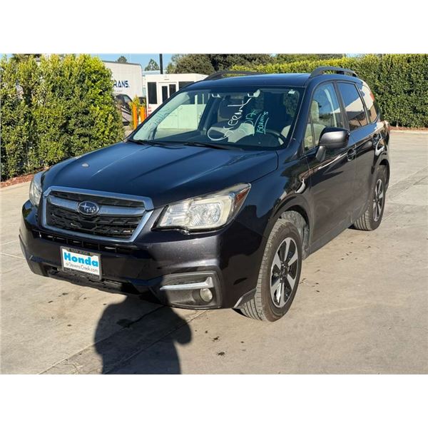 SUBA FORESTER 2017 O/S-WAIT/TITLE