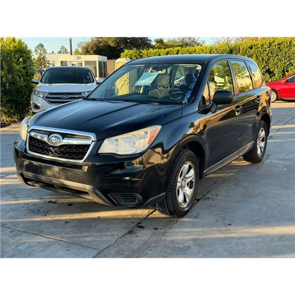 SUBA FORESTER  2014 O/S-T SMOG-2 DAYS