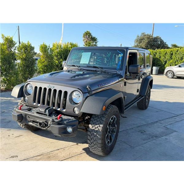 JEEP WRANGLER 2016 O/S-WAIT/TITLE- SMOG