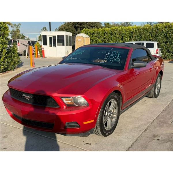 FORD MUSTANG 2010 T-REPO 2 DAYS