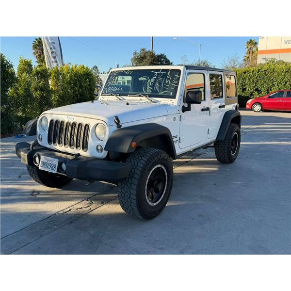 JEEP  WRANGLER 2014 WAIT/TITLE