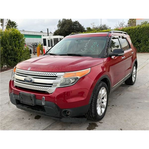 FORD EXPLORER 2013 O/S TITLE 2 DAYS
