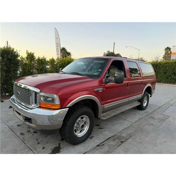 FORD EXCURSION 2001 APP/DUP-T/EXP-ONLY DON