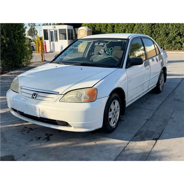 HOND CIVIC 2003 SALV T/DONATION