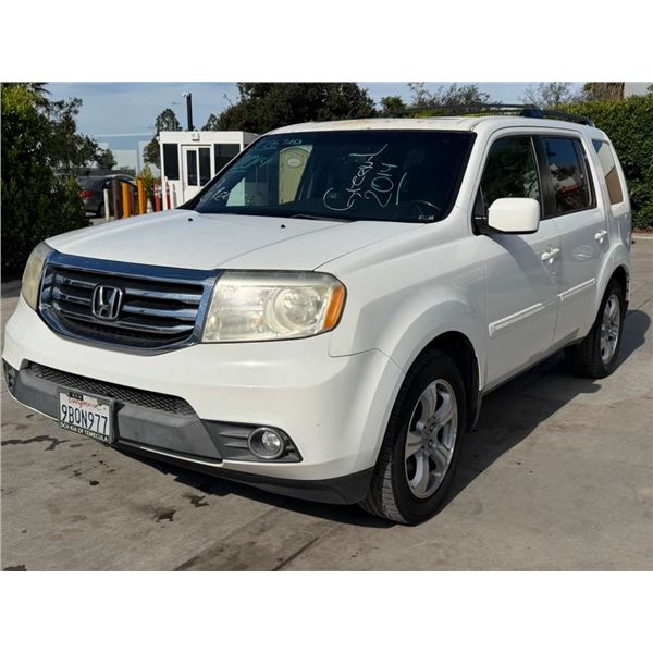 HOND PILOT 2014 O/S TITLE 2 DAYS