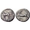 Greek coins. Zankle-Messana. Tetradrachm ca 420-413, AR 17.40g.