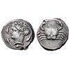 Greek coins. Motya. Tetradrachm ca 400, AR 17.52g.