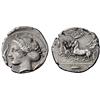 Greek coins. Syracuse. Hemidrachm ca 413-400, AR 2.10g.