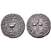 Greek coins. Iudaea, The 1st Jewish War. Shekel 67-68 AD, AR 14.05g.