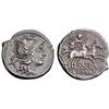 Image 1 : Roman Rep. S. Afranius. Denarius 150, AR 3.53g.