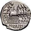 Image 3 : Roman Rep. M. Baebius Q.f. Tampilus. Denarius 137, AR 3.98g.