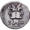 Image 2 : Roman Rep. C. Fonteius. Denarius 114 or 113, AR 4.01g.