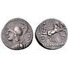 Image 1 : Roman Rep. P. Servilius M.f. Rullus. Denarius 100, AR 3.97g.