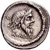 Image 2 : Roman Rep. D. Junius Silanus L.f. Denarius 91, AR 3.86g.