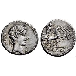 Roman Rep. C. Vibius C.f. Pansa. Denarius 90, AR 3.88g.