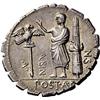 Image 3 : Roman Rep. A. Postumius A. f. Sp. n. Albinus. Denarius serratus 81, AR 3.89g.