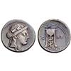 Roman Rep. M. Volteius M. f. Denarius 78, AR 3.92g.