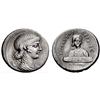 Roman Rep. M. Plaetorius M.f. Cestianus. Denarius 69, AR 3.89g.