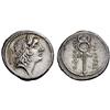 Roman Rep. M. Plaetorius M.f. Caestianus. Denarius 69, AR 3.93g.