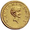 Image 3 : Roman Rep. M. Antonius. Aureus 34, AV 8.09g.
