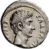 Image 2 : Roman Empire. Octavian. P.P. Turpilianus. Denarius ca 19 BC, AR 3.60g.