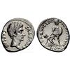 Image 1 : Roman Empire. Octavian. L.A. Florus. Denarius ca 19 BC, AR 3.92g.