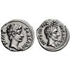 Image 1 : Roman Empire. Octavian. M. Sanquinius. Denarius ca 17 BC, AR 3.85g.