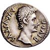 Image 2 : Roman Empire. Octavian. Denarius 11-10 BC, AR 3.93g.