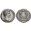 Roman Empire. Octavian. Denarius ca 2 BC–4 AD, AR 3.73g.