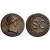 Roman Empire. Livia. Dupondius ca 21-22, Æ 14.82g.