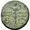 Image 2 : Roman Empire. Germanicus. Dupondius 37-41, Æ 17.37g.