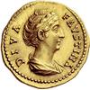 Image 2 : Roman Empire. Faustina. Aureus after 141, AV 7.33g.
