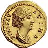 Image 2 : Roman Empire. Faustina. Aureus after 141, AV 7.10g.