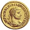Image 2 : Roman Empire. Diocletian. Aureus 284-286, AV 4.80g.