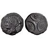 Image 1 : Greek coins. Apulia, Venusia. Quadrans end of 3rd cent. BC, Æ 7.34g.