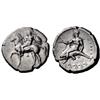 Greek coins. Calabria, Tarentum. Nomos ca 380-340, AR 7.65g.