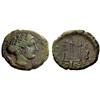 Image 1 : Greek coins. Messana. Hemilitra after 396, Æ 2.51g.