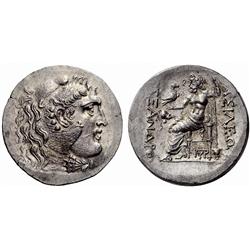 Greek coins. Macedonia, Alexander III. Tetradrachm ca 250-175, AR 16.81g.