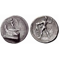 Greek coins. Macedonia, D.Poliorcetes. Tetradrachm ca 300-295, AR 16.83g.