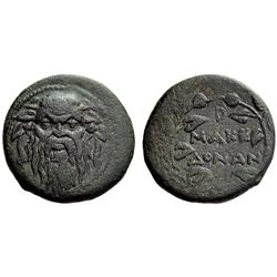 Greek coins. Macedonia. Bronze ca 167-165, 11.32g.