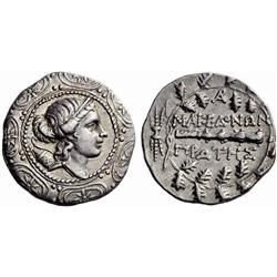 Greek coins. Macedonia. Tetradrachm ca 148-146, AR 17.09g.