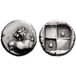 Greek coins. Chersonesus. Hemidrachm ca 386-338, AR 2.42g.