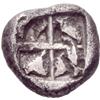 Image 3 : Greek coins. Maroneia. Diobol 5th century BC, AR 1.19g.