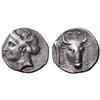 Greek coins. Euboeia, Eretria. Drachm ca 304-290, AR 3.78g.