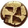 Image 3 : Greek coins. Mysia, Cyzicus. Hecte ca 550-475, EL 2.70g.