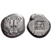 Greek coins. Lesbos. Stater ca 550-500, billon 10.99g.