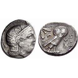 Greek coins. Egypt under Persian. Tetradrachm ca 335-333, AR 17.10g.