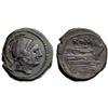 Image 1 : Roman Rep.  Quartuncia 217-215, Æ 2,90g.