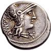 Image 2 : Roman Rep.  C.C. Metellus Caprarius. Denarius 125, AR 3.94g.